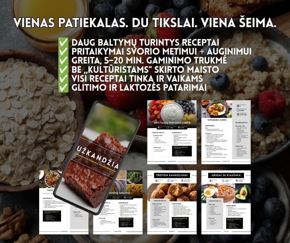 Šeimai paruoštas patiekalas — pavyzdys iš knygos (1)
